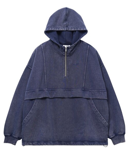 FADED SWEAT ANORAK PARKA