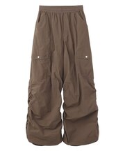 VOLUME HEM LOOSE EASY PANTS