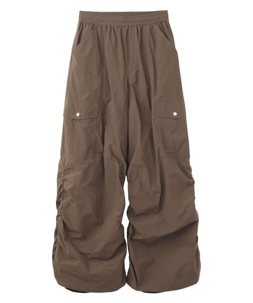 VOLUME HEM LOOSE EASY PANTS