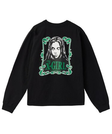 ORNAMENT FACE L/S TEE