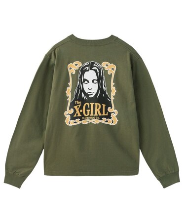 ORNAMENT FACE L/S TEE