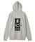 FACE BOX PATCH ZIP UP SWEAT HOODIE