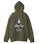 FACE BOX PATCH ZIP UP SWEAT HOODIE