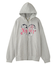 TRIBAL HEART ZIP UP SWEAT HOODIE