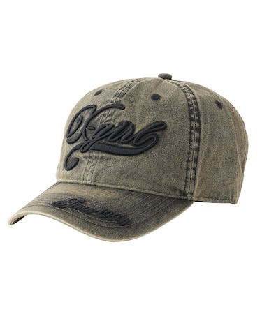 EMBROIDERED LOGO FADED 6PANEL CAP