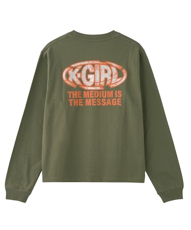 COLLAPSE OVAL LOGO L/S TEE