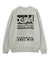 BI COLOR BOX LOGO CREWNECK SWEAT TOP