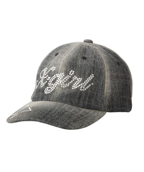 LOGO AND STAR DENIM 6PANEL CAP｜エックスガールの通販｜&mall