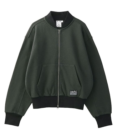 ZIP UP SWEAT BLOUSON
