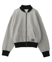 ZIP UP SWEAT BLOUSON