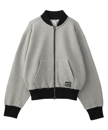 ZIP UP SWEAT BLOUSON