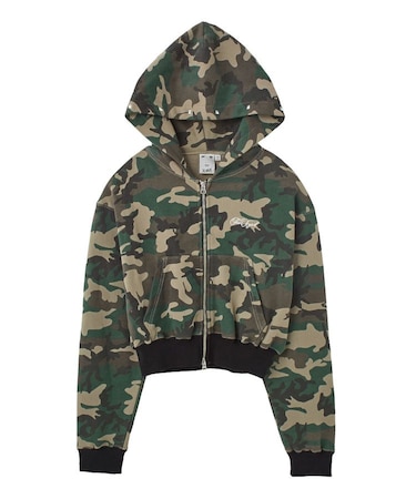 ONE POINT PENCIL SCRIPT LOGO ZIP UP SWEAT HOODIE