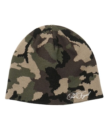 PENCIL SCRIPT LOGO EMBROIDERED BEANIE