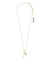 MILLS LOGO AND HEART NECKLACE