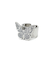 RHINESTONE BUTTERFLY LOGO RING