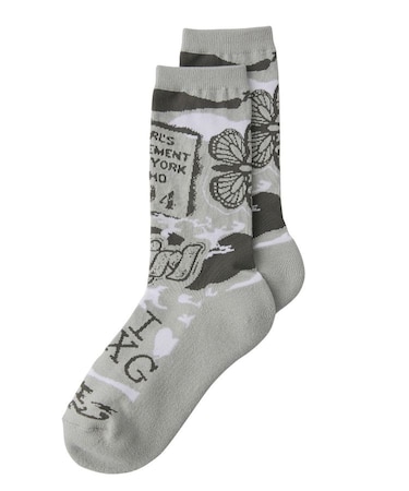 COLLAGE GRAPHIC JACQUARD SOCKS