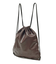 FAUX LEATHER KNAPSACK