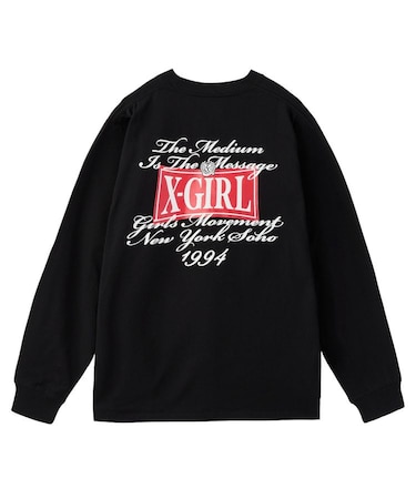 NARROW LOGO L/S TEE