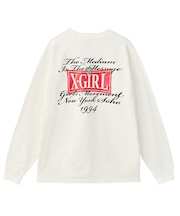 NARROW LOGO L/S TEE