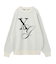 XG MONOGRAM LOGO JACQUARD KNIT TOP