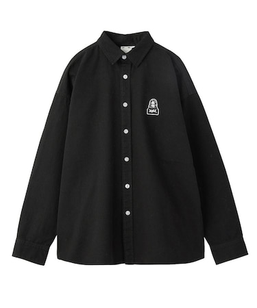 TONAL FACE L/S SHIRT