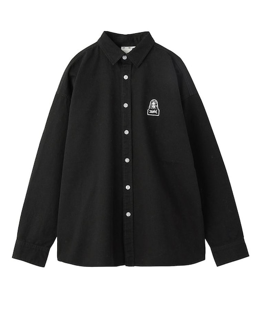 TONAL FACE L/S SHIRT
