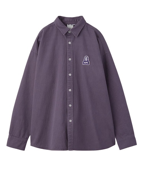 TONAL FACE L/S SHIRT