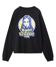 MESSAGE AND FACE CIRCLE LOGO L/S TEE