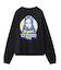 MESSAGE AND FACE CIRCLE LOGO L/S TEE