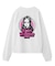 MESSAGE AND FACE CIRCLE LOGO L/S TEE