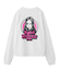 MESSAGE AND FACE CIRCLE LOGO L/S TEE