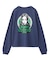 MESSAGE AND FACE CIRCLE LOGO L/S TEE