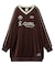 VELOUR GAME SHIRT DRESS