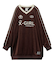 VELOUR GAME SHIRT DRESS