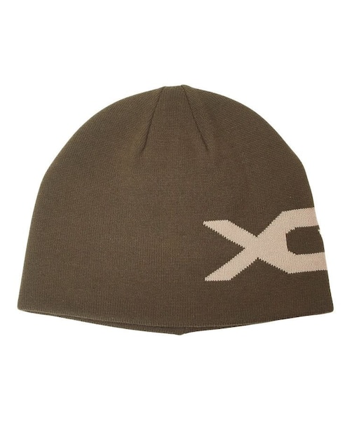 REVERSIBLE JACQUARD BEANIE