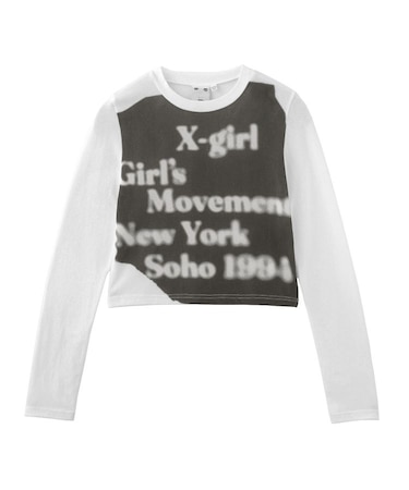 HAZY LOGO L/S BABY TEE
