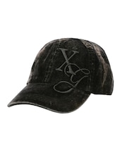 FLOCKED DENIM 6PANEL CAP