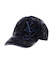 FLOCKED DENIM 6PANEL CAP