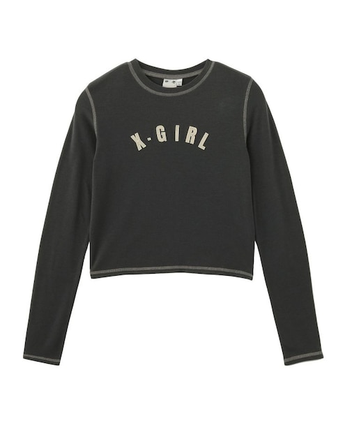 LOGO PATCH L/S BABY TEE