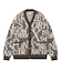 LOGO AND BUNNY JACQUARD KNIT CARDIGAN