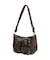 MULTI POCKET FADED FAUX LEATHER BAG
