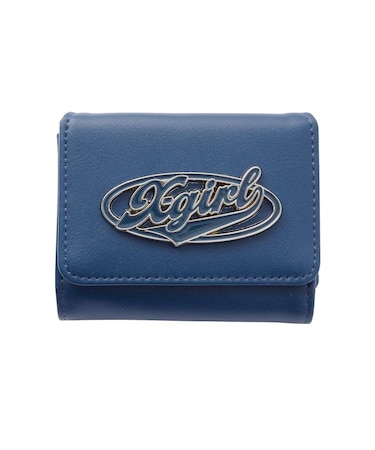 COLOR OVAL LOGO BUCKLE MINI WALLET