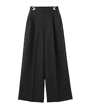 WAIST ADJUSTABLE WIDE TUCK PANTS