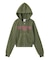 COLOR SCHEME COMPACT ZIP UP HOODIE