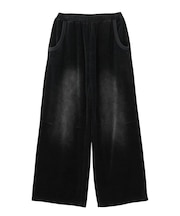 FADED VELOUR LOOSE FIT PANTS