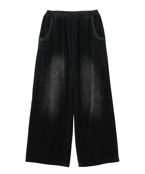 FADED VELOUR LOOSE FIT PANTS