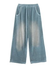 FADED VELOUR LOOSE FIT PANTS