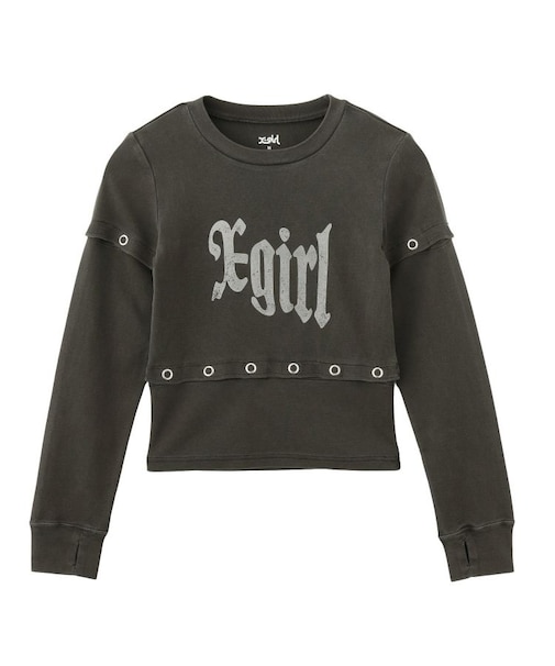 FADED MULTIWAY L/S TOP