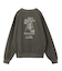 MIX LOGO & FACE FADED CREWNECK SWEAT TOP