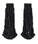 GATHERED LACE UP LEG WARMER